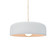 Radiance Collection LED Pendant in Matte Black (102|CER6571RFPLMBLKRIGIDLED1700)