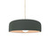 Radiance Collection One Light Pendant in Brushed Nickel (102|CER6571PWGNNCKLBEIGTWST)