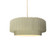 Radiance Collection One Light Pendant in Matte Black (102|CER6550VANMBLKBEIGTWST)