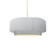 Radiance Collection One Light Pendant in Brushed Nickel (102|CER6550MYLWNCKLRIGID)