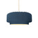 Radiance Collection One Light Pendant in Brushed Brass (102|CER6550MDMTBRSSBEIGTWST)