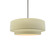 Radiance Collection One Light Pendant in Brushed Nickel (102|CER6540VANNCKLRIGID)