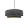 Radiance Collection One Light Pendant in Brushed Nickel (102|CER6540GRYNCKLRIGID)