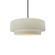 Radiance Collection One Light Pendant in Matte Black (102|CER6540CRKMBLKRIGID)