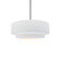 Radiance Collection LED Pendant in Matte Black (102|CER6540CRKMBLKBEIGTWSTLED1700)