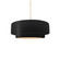 Radiance Collection One Light Pendant in Brushed Brass (102|CER6540CRBBRSSBEIGTWST)