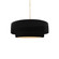 Radiance Collection One Light Pendant in Brushed Brass (102|CER6540BKMTBRSSBEIGTWST)