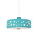 Radiance Collection One Light Pendant in Brushed Nickel (102|CER6467RFPLNCKLBKCD)