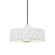 Radiance Collection One Light Pendant in Matte Black (102|CER6467CRSEMBLKRIGID)