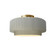 Radiance Collection One Light Semi-Flush Mount in Brushed Brass (102|CER6370MATBRSS)