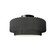 Radiance Collection One Light Semi-Flush Mount in Matte Black (102|CER6370GRYMBLK)
