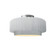 Radiance Collection LED Semi-Flush Mount in Matte Black (102|CER6370ADOBMBLKLED1700)