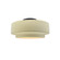 Radiance Collection One Light Semi-Flush Mount in Matte Black (102|CER6360VANMBLK)