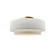 Radiance Collection One Light Semi-Flush Mount in Brushed Brass (102|CER6360BISBRSS)