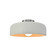 Radiance Collection One Light Semi-Flush Mount in Brushed Nickel (102|CER6340MTGDNCKL)