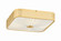 Henri Four Light Semi Flush Mount in Aged Brass (70|AH4704AGB)