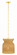Parkchester One Light Pendant in Aged Brass (70|9913AGB)