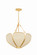 Bayville Three Light Pendant in Vintage Gold Leaf (70|3920VGL)