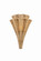 Arverne Two Light Wall Sconce in Vintage Gold Leaf (70|2932VGL)