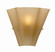 Queens One Light Wall Sconce in Aged Brass (70|2509AGB)