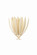 Whitfield One Light Wall Sconce in Cream Plaster (70|1813CP)