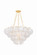 Cedar Hill Nine Light Chandelier in Vintage Gold Leaf (70|1339VGL)