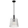 Grayson One Light Pendant in Matte Black (72|608607)