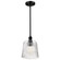 Grayson One Light Pendant in Matte Black (72|608606)