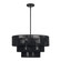 Acordia Six Light Chandelier in Black (107|6024704)