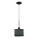 Weavington One Light Mini Pendant in Black (107|6011204)