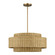 Weavington Five Light Chandelier in Antique Gold Leaf (107|6003948)