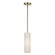 Monroe One Light Mini Pendant in Antique Brass (107|5213001)