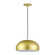 Domma One Light Pendant in Soft Gold w/Polished Brass (107|5151533)