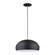 Domma One Light Pendant in Black w/Brushed Nickel (107|5151504)