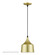Bolita LED Pendant in Soft Gold w/Black (107|5147233)