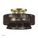 Florell Three Light Semi-Flush Mount in Antique Brass (107|4914601)