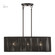 Acordia Three Light Linear Chandelier in English Bronze (107|4912792)