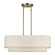 Manorwood Three Light Linear Chandelier in Antique Brass (107|4193301)