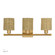 Weavington Three Light Vanity in Antique Gold Leaf (107|1370348)