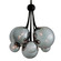 Montrose Nine Light Chandelier in Chrome Luster (314|DSC10)
