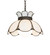 Anabelle One Light Pendant in Craftsman Brown Highlighted Antique Copper (57|290617)