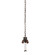 Traditional Three Light Pendant Hardware in Timeless Bronze (57|290335)
