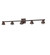 Mission Five Light Vanity Hardware in Mahogany Bronze (57|287471)
