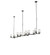 Cero 14 Light Chandelier in Wrought Iron (57|286781)