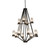 Galen 12 Light Chandelier in Chestnut (57|286723)