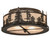 Tall Pines Two Light Flush Mount in Bronze (57|286604)