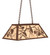 Whispering Pines Six Light Pendant in Cafe Noir (57|234391)