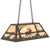 Elk At Lake Six Light Pendant in Oil Rubbed Bronze (57|234161)