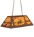 Elk At Lake Six Light Pendant in Cafe Noir (57|110690)