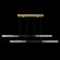 Antonia LED Linear Pendant in Gold Leaf (48|100150311)
